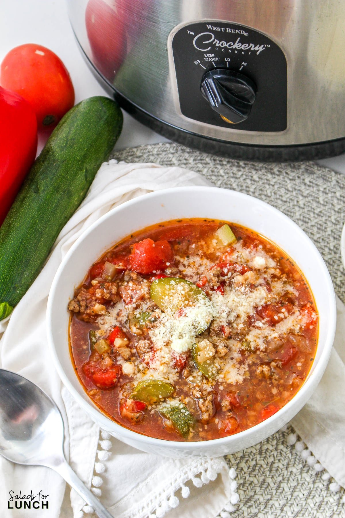 Slow Cooker Low Carb Zucchini Soup 19 - Picture this: tender zucchini, slow-cooked to perfection, mingling with a medley of wholesome ingredients, all while keeping things low on the carb count. It's a symphony of flavors that warms your soul and nourishes your body. So, grab your favorite blanket, prepare your taste buds, and let's embark on a journey of fall flavors that'll leave you craving for more. Get ready to indulge guilt-free in the essence of the season!